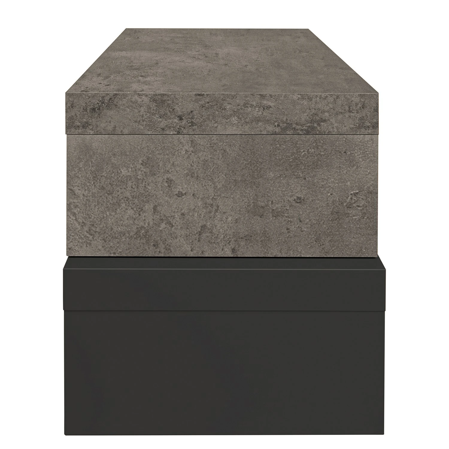 Temahome TV-Rack Detroit II - Beton Dekor / Schwarz 5 Temahome TV-Rack Detroit II - Beton Dekor / Schwarz – Bild 5