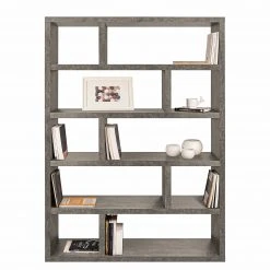 Temahome Regal Dublin - Beton Dekor - Höhe: 173 cm 11 Temahome Regal Dublin - Beton Dekor - Höhe: 173 cm -Wohnzimmermöbel boutique en ligne 1000198872 191209 09463900127 DETAILS P000000001000198872