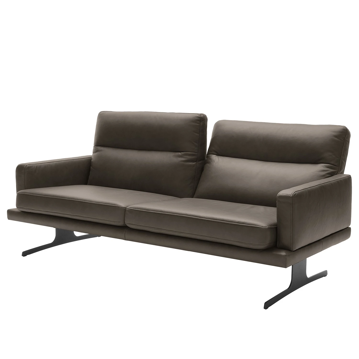 Fredriks Sofa Lound (3-Sitzer) - Echtleder - Dunkelgrau 4 Fredriks Sofa Lound (3-Sitzer) - Echtleder - Dunkelgrau – Bild 4