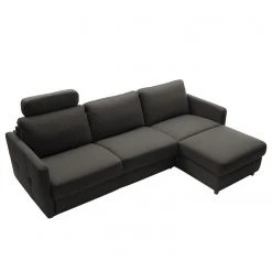 Fredriks Ecksofa Barbon - Flachgewebe - Anthrazit - Breite: 256 cm - Longchair davorstehend rechts 18 Fredriks Ecksofa Barbon - Flachgewebe - Anthrazit - Breite: 256 cm - Longchair davorstehend rechts -Wohnzimmermöbel boutique en ligne 1000199807 200227 15493400010 DETAILS P000000001000199807