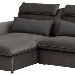 Fredriks Ecksofa Coolin - Samt - Dunkelbraun - Longchair davorstehend links - Schlaffunktion - Bettkasten -Wohnzimmermöbel boutique en ligne 1000199855 200225 14062900860 DETAILS P000000001000199855