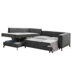 Fredriks Ecksofa Manso - Webstoff - Grau - Ottomane davorstehend links - Schlaffunktion - Bettkasten -Wohnzimmermöbel boutique en ligne 1000199902 200225 14064101227 DETAILS P000000001000199902