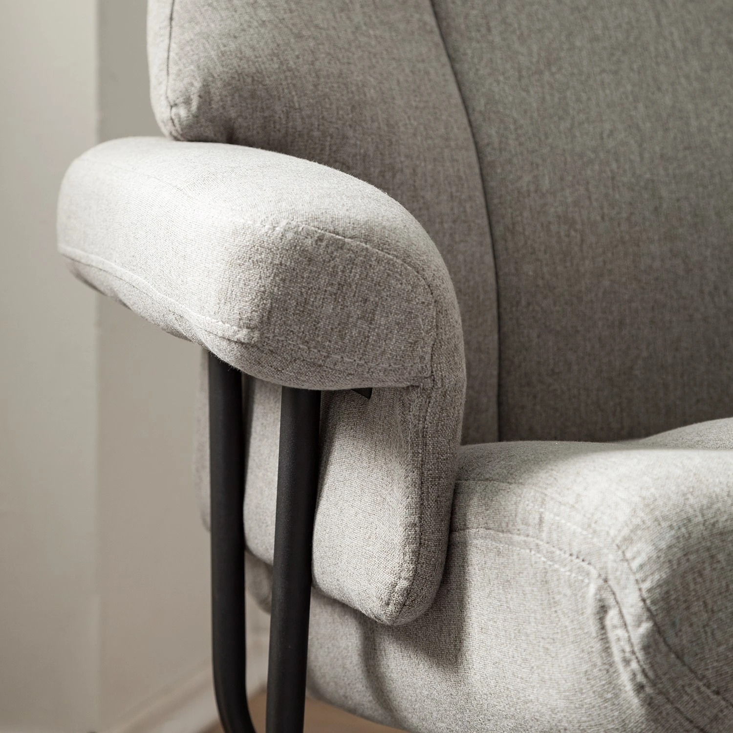 Modoform Relaxsessel Barking - Flachgewebe - Platin 13 Modoform Relaxsessel Barking - Flachgewebe - Platin – Bild 13