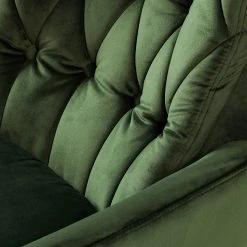 Jack & Alice Sessel Bracon - Samt - Dunkelgrün -Wohnzimmermöbel boutique en ligne 1000200113 200724 14033000017 DETAILS P000000001000200113