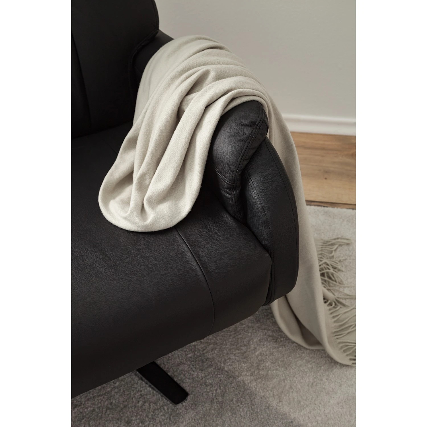 Modoform Relaxsessel Baroda - Echtleder / Kunstleder - Schwarz 15 Modoform Relaxsessel Baroda - Echtleder / Kunstleder - Schwarz – Bild 15