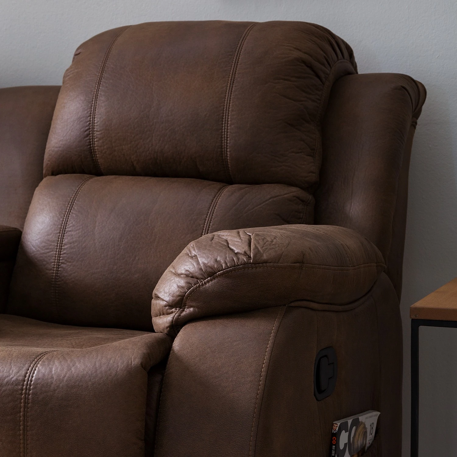 Modoform Kinosofa Mendis II - Microfaser - Nougat 12 Modoform Kinosofa Mendis II - Microfaser - Nougat – Bild 12