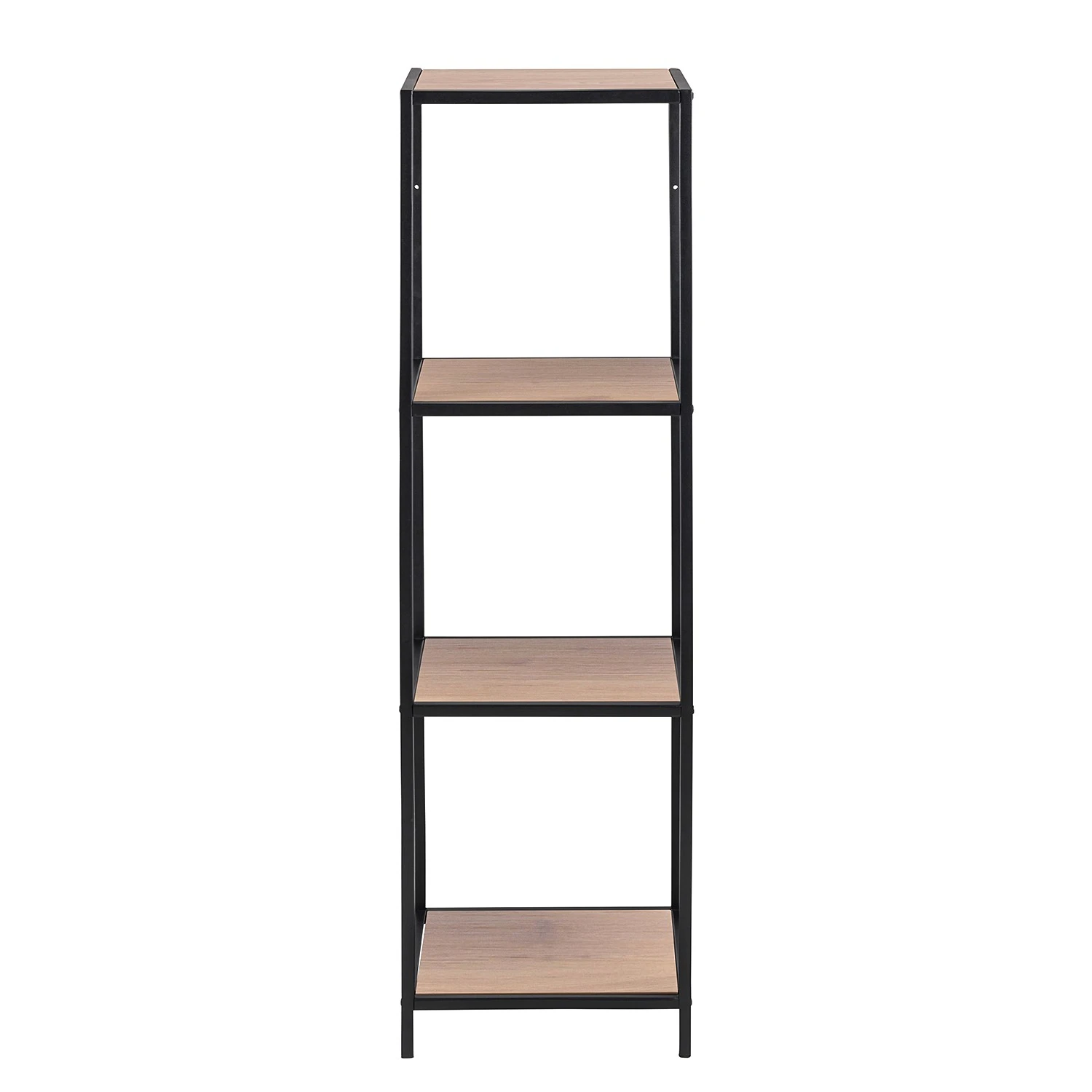 Red Living Regal Coogee IX - Wildeiche Dekor / Schwarz - Höhe: 120 cm 5 Red Living Regal Coogee IX - Wildeiche Dekor / Schwarz - Höhe: 120 cm – Bild 5