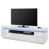 Fredriks TV-Lowboard Emblaze III - Inkl. Beleuchtung - Hochglanz Weiß