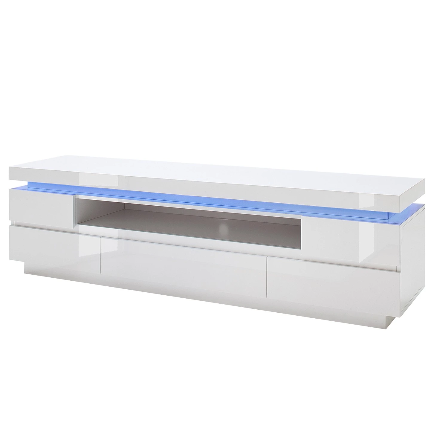 Fredriks TV-Lowboard Emblaze III - Inkl. Beleuchtung - Hochglanz Weiß 8 Fredriks TV-Lowboard Emblaze III - Inkl. Beleuchtung - Hochglanz Weiß – Bild 8