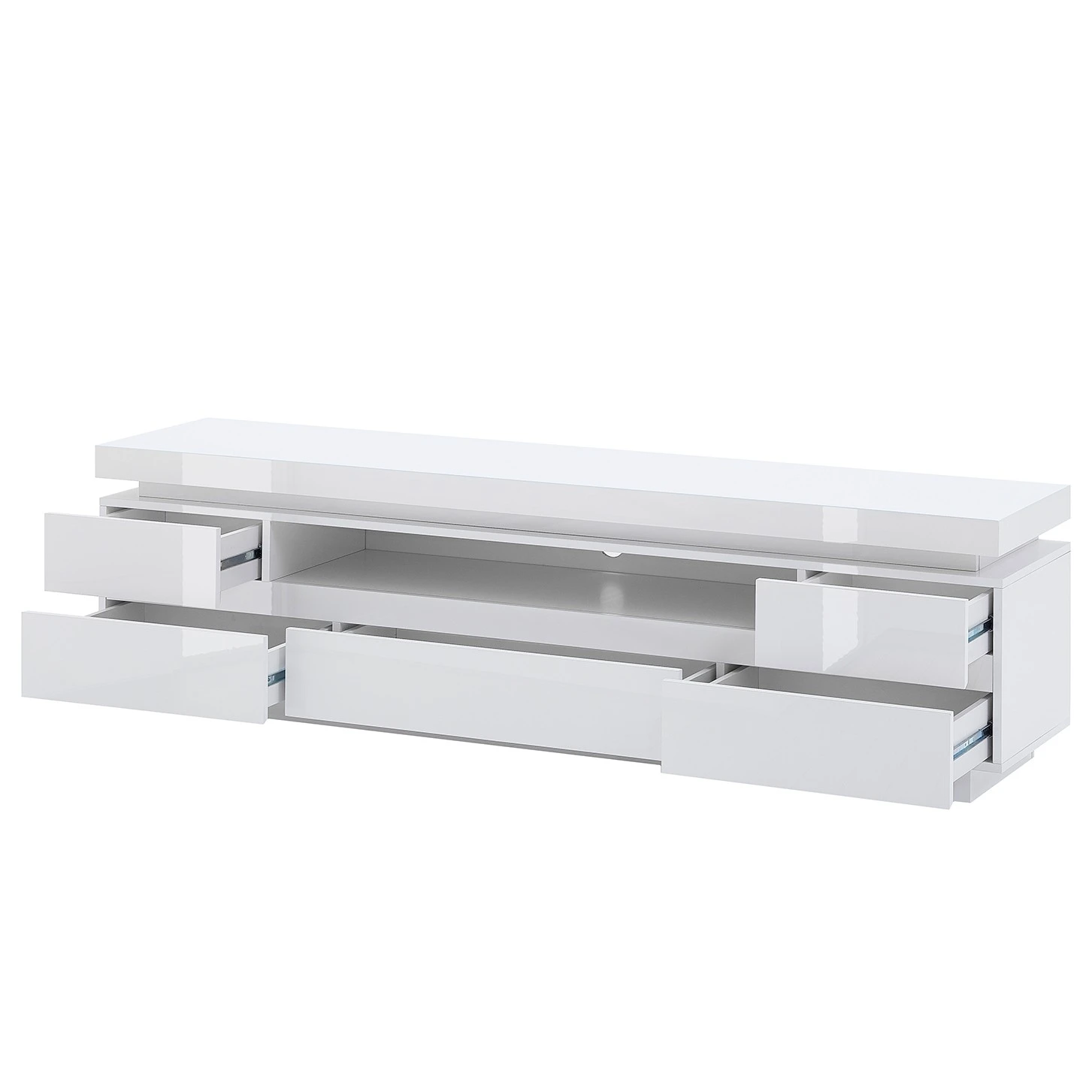 Fredriks TV-Lowboard Emblaze III - Inkl. Beleuchtung - Hochglanz Weiß 9 Fredriks TV-Lowboard Emblaze III - Inkl. Beleuchtung - Hochglanz Weiß – Bild 9