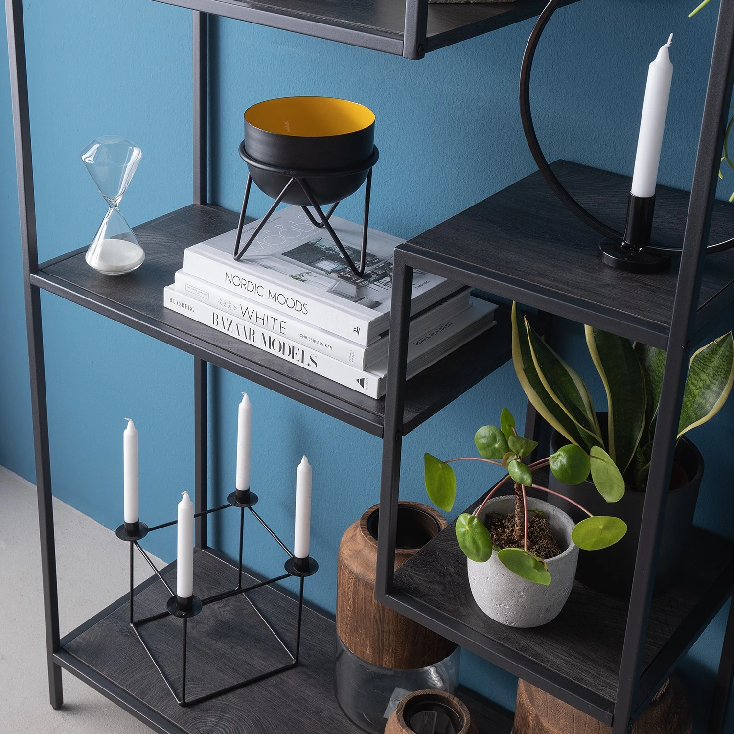 Fredriks Regal Meon IV - Eiche Grau Dekor 13 Fredriks Regal Meon IV - Eiche Grau Dekor – Bild 13