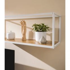 Fredriks Wandregal Meon - Eiche Dekor -Wohnzimmermöbel boutique en ligne 1000201076 201030 11202300005 DETAILS P000000001000201076