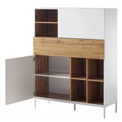 Fredriks Highboard Meon - Weiß -Wohnzimmermöbel boutique en ligne 1000201079 200813 12260100004 DETAILS P000000001000201079
