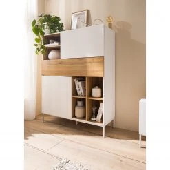 Fredriks Highboard Meon - Weiß -Wohnzimmermöbel boutique en ligne 1000201079 201030 11202500010 DETAILS P000000001000201079