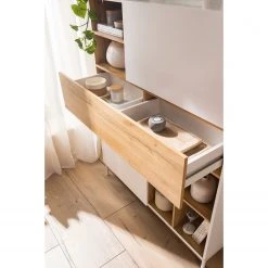 Fredriks Highboard Meon - Weiß -Wohnzimmermöbel boutique en ligne 1000201079 201030 11202700014 DETAILS P000000001000201079