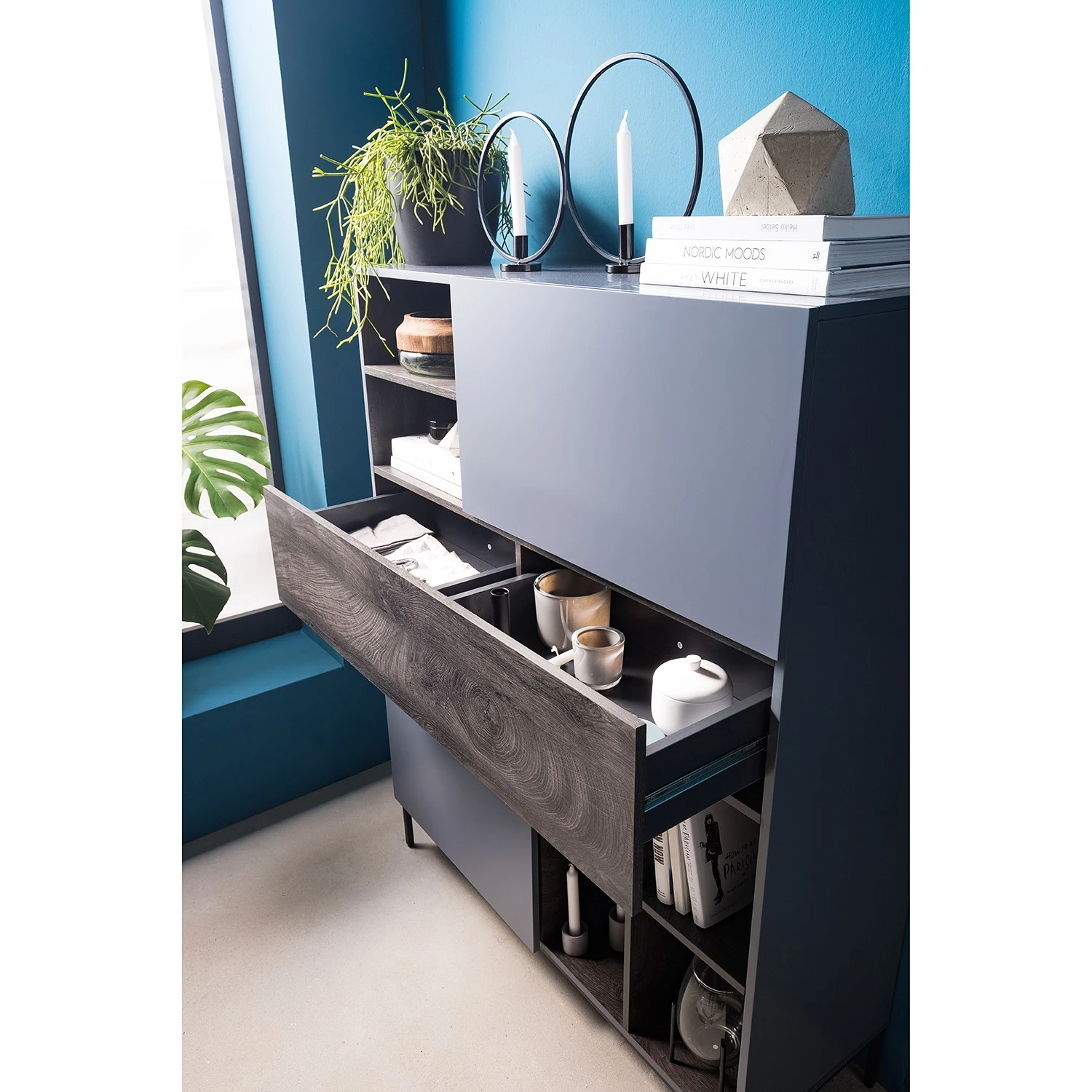 Fredriks Highboard Meon - Grau 9 Fredriks Highboard Meon - Grau – Bild 9