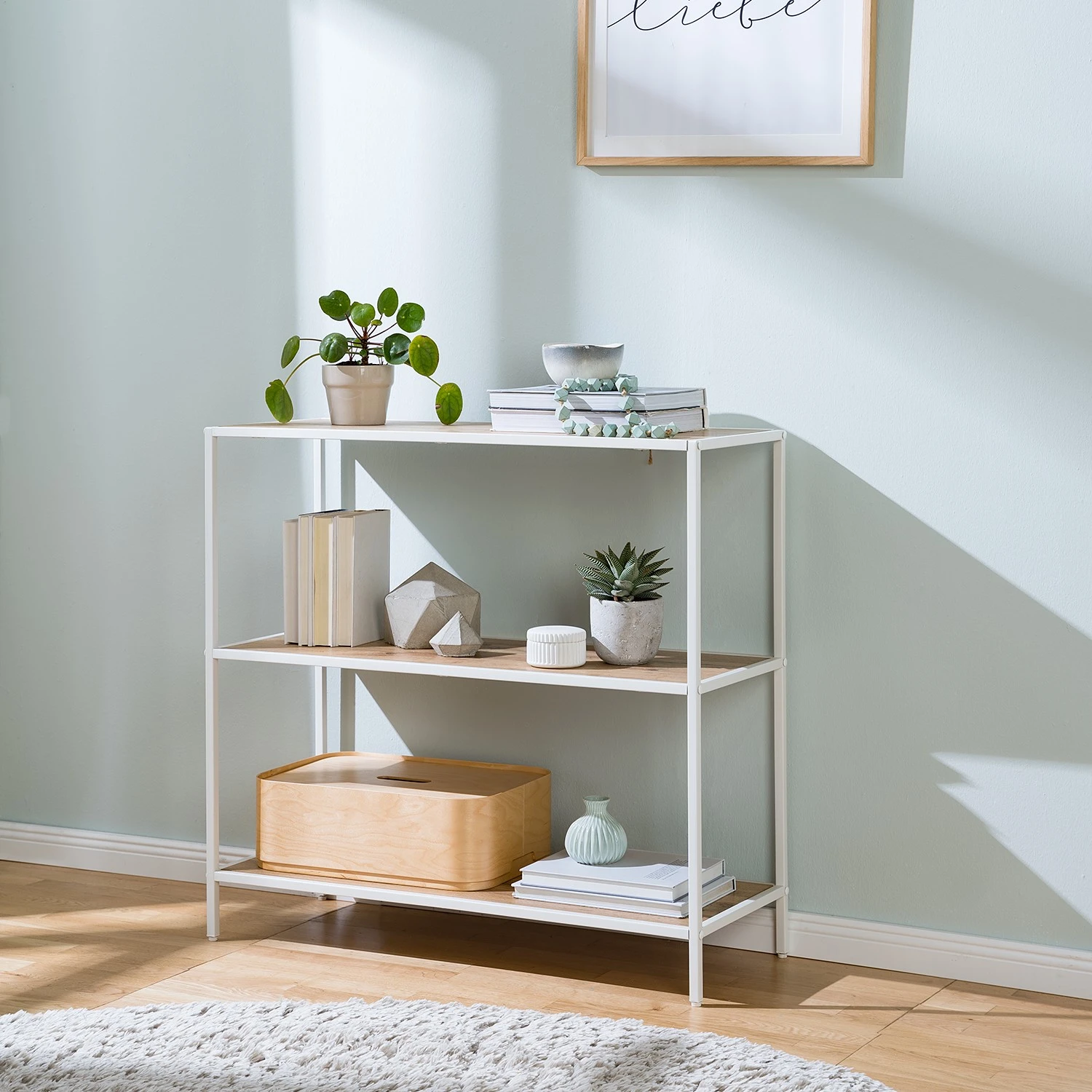 Fredriks Regal Meon I - Eiche Dekor 2 Fredriks Regal Meon I - Eiche Dekor – Bild 2