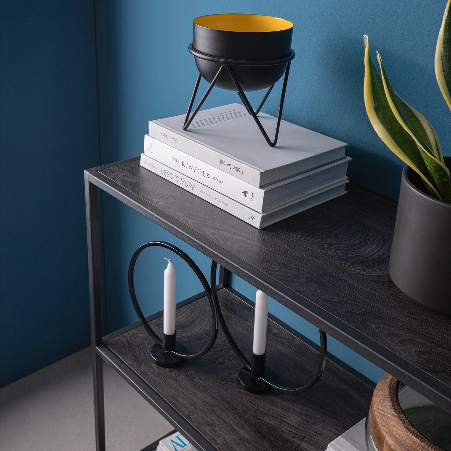 Fredriks Regal Meon I - Eiche Grau Dekor 10 Fredriks Regal Meon I - Eiche Grau Dekor – Bild 10