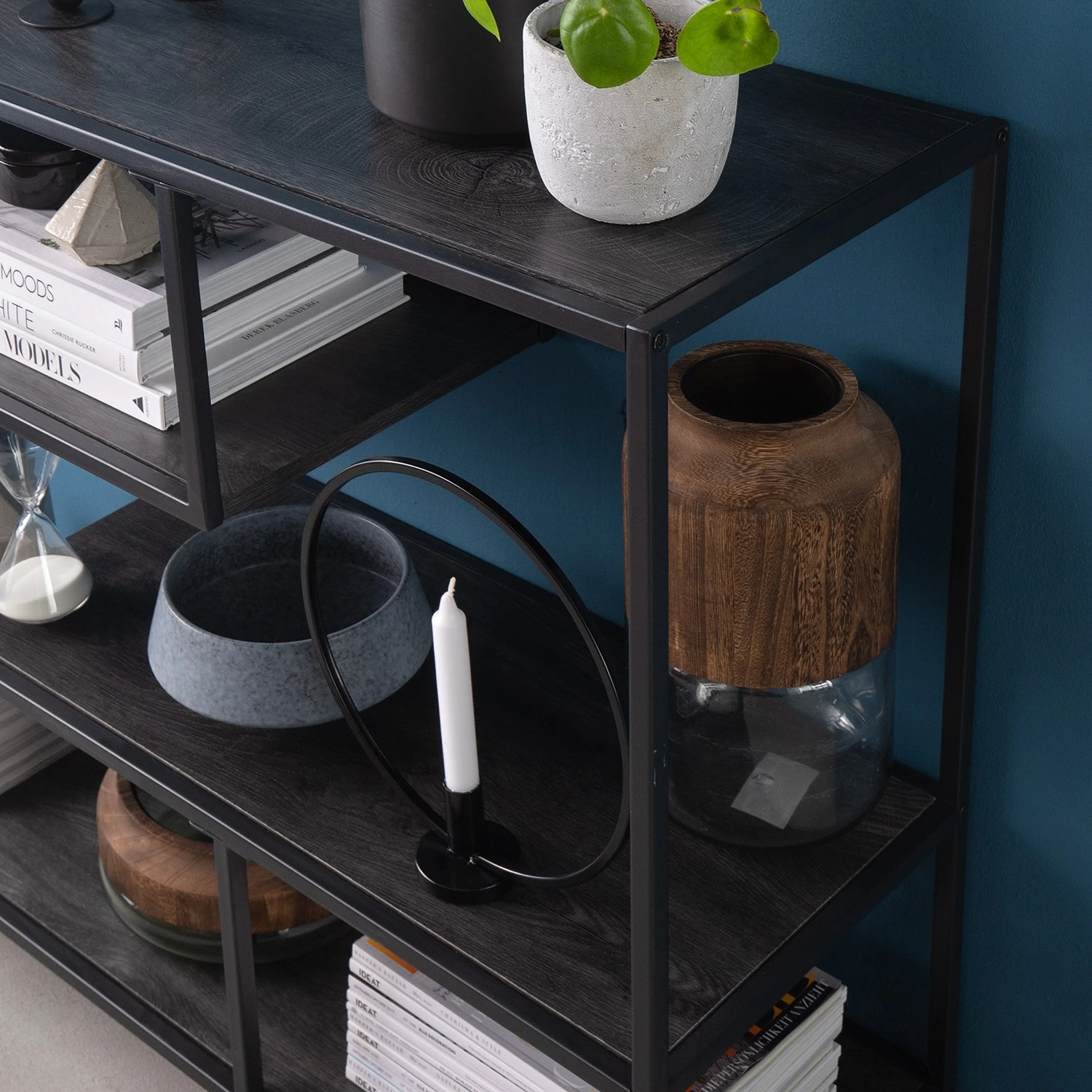 Fredriks Regal Meon V - Eiche Grau Dekor 11 Fredriks Regal Meon V - Eiche Grau Dekor – Bild 11