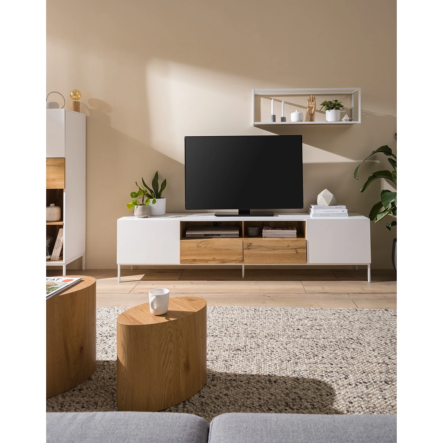 Fredriks TV-Lowboard Meon - Weiß 20 Fredriks TV-Lowboard Meon - Weiß – Bild 20