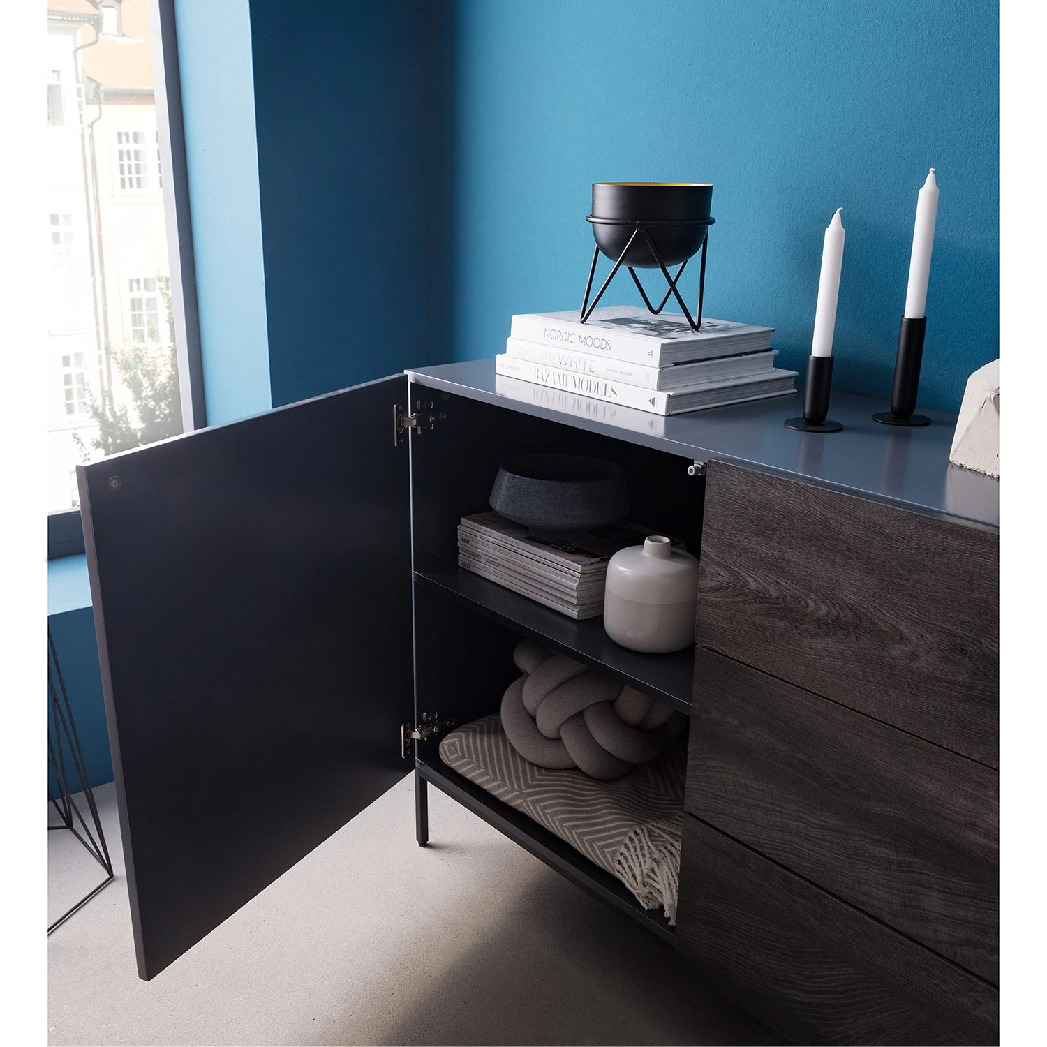 Fredriks Sideboard Meon - Grau 9 Fredriks Sideboard Meon - Grau – Bild 9