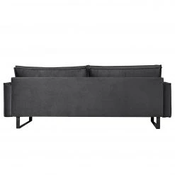 Ars manufacti Sofa Liel II (3-Sitzer) - Samt - Samt Onoli: Anthrazit -Wohnzimmermöbel boutique en ligne 1000201412 200227 14242400051 DETAILS P000000001000201412