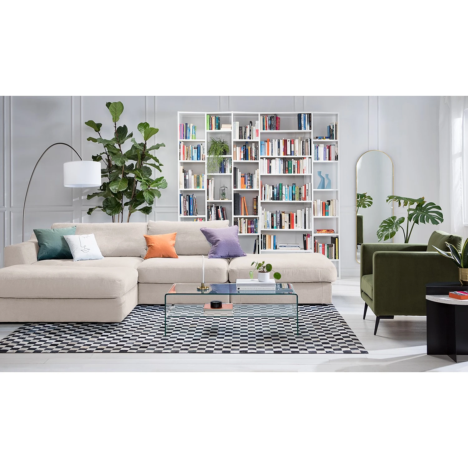 Fredriks Sessel Dixwell - Flachgewebe - Kaschmir 3 Fredriks Sessel Dixwell - Flachgewebe - Kaschmir – Bild 3