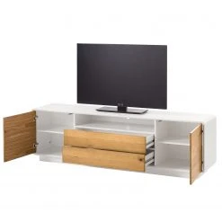 Mørteens Wohnkombination Boge (2-teilig) - Echtholzfurnier - Asteiche / Matt Weiß -Wohnzimmermöbel boutique en ligne 1000202254 200402 14475600007 DETAILS P000000001000202254