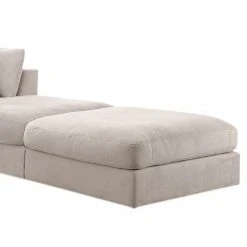 Fredriks Wohnlandschaft Dixwell I - Flachgewebe - Kaschmir - Ottomane davorstehend links -Wohnzimmermöbel boutique en ligne 1000202307 210330 06405700092 DETAILS P000000001000202307