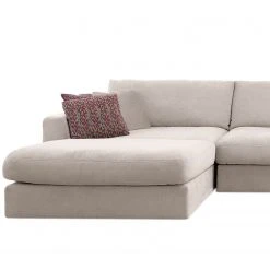 Fredriks Wohnlandschaft Dixwell I - Flachgewebe - Kaschmir - Ottomane davorstehend links -Wohnzimmermöbel boutique en ligne 1000202307 210330 06405700093 DETAILS P000000001000202307