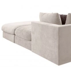 Fredriks Wohnlandschaft Dixwell I - Flachgewebe - Kaschmir - Ottomane davorstehend links -Wohnzimmermöbel boutique en ligne 1000202307 210330 06405700094 DETAILS P000000001000202307