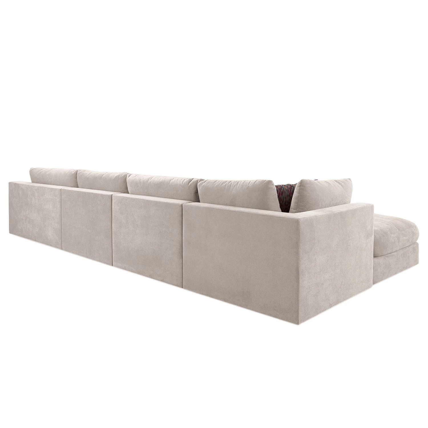 Fredriks Wohnlandschaft Dixwell II - Flachgewebe - Kaschmir - Ottomane davorstehend rechts 3 Fredriks Wohnlandschaft Dixwell II - Flachgewebe - Kaschmir - Ottomane davorstehend rechts – Bild 3