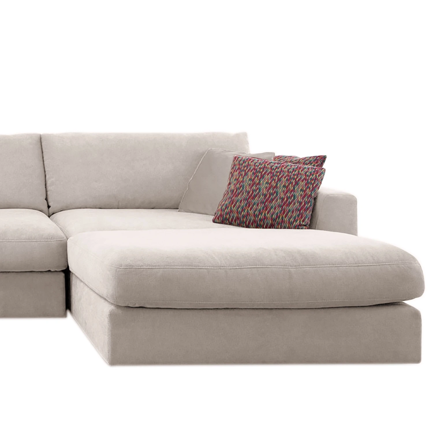 Fredriks Wohnlandschaft Dixwell II - Flachgewebe - Kaschmir - Ottomane davorstehend rechts 9 Fredriks Wohnlandschaft Dixwell II - Flachgewebe - Kaschmir - Ottomane davorstehend rechts – Bild 9