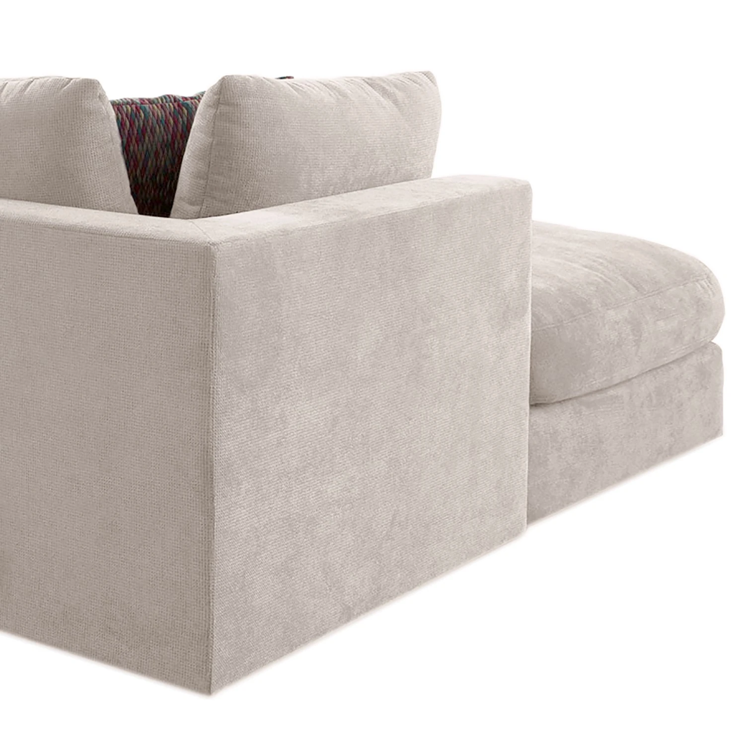 Fredriks Wohnlandschaft Dixwell II - Flachgewebe - Kaschmir - Ottomane davorstehend rechts 10 Fredriks Wohnlandschaft Dixwell II - Flachgewebe - Kaschmir - Ottomane davorstehend rechts – Bild 10