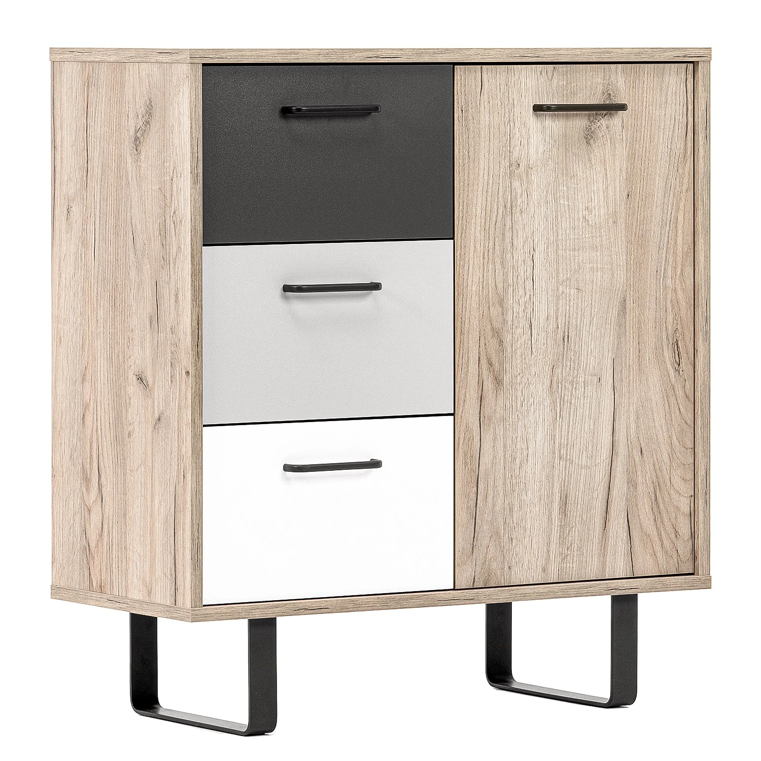 Norrwood Kommode Brookton I - Mehrfarbig / Eiche Dekor 1 Norrwood Kommode Brookton I - Mehrfarbig / Eiche Dekor