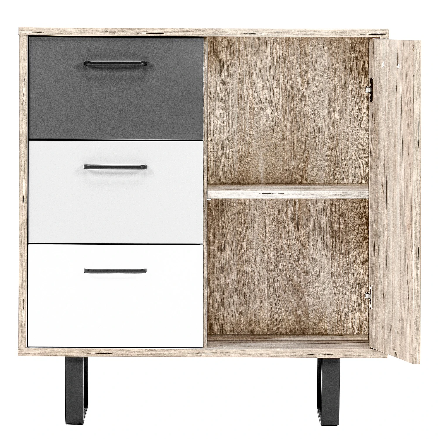 Norrwood Kommode Brookton I - Mehrfarbig / Eiche Dekor 11 Norrwood Kommode Brookton I - Mehrfarbig / Eiche Dekor – Bild 11