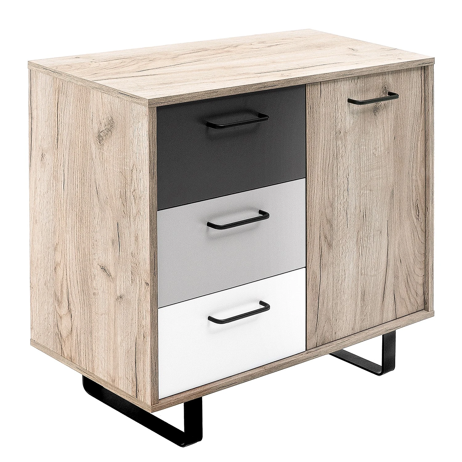 Norrwood Kommode Brookton I - Mehrfarbig / Eiche Dekor 13 Norrwood Kommode Brookton I - Mehrfarbig / Eiche Dekor – Bild 13