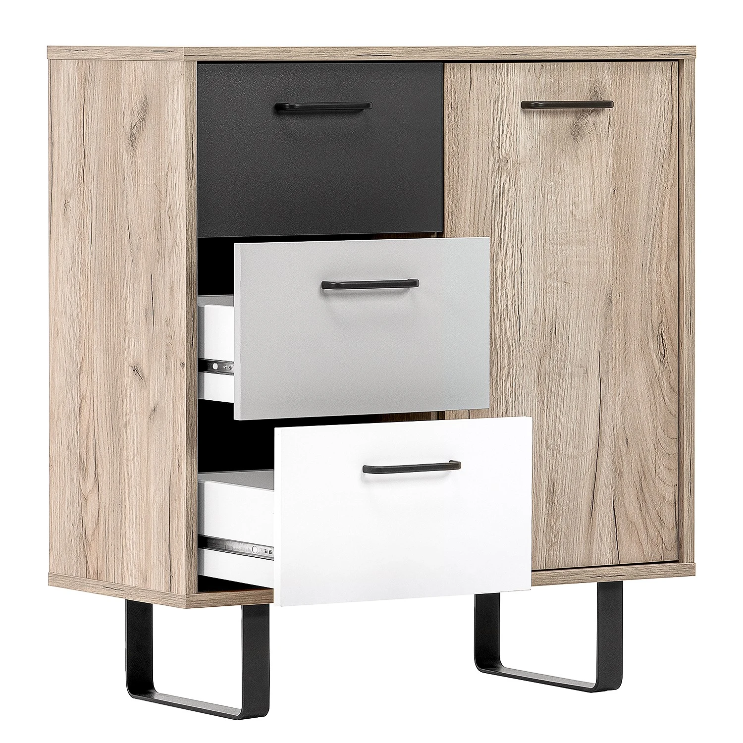 Norrwood Kommode Brookton I - Mehrfarbig / Eiche Dekor 14 Norrwood Kommode Brookton I - Mehrfarbig / Eiche Dekor – Bild 14