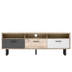 Norrwood TV-Lowboard Brookton - Mehrfarbig / Eiche Dekor 26 Norrwood TV-Lowboard Brookton - Mehrfarbig / Eiche Dekor -Wohnzimmermöbel boutique en ligne 1000202464 200124 09543700207 DETAILS P000000001000202464