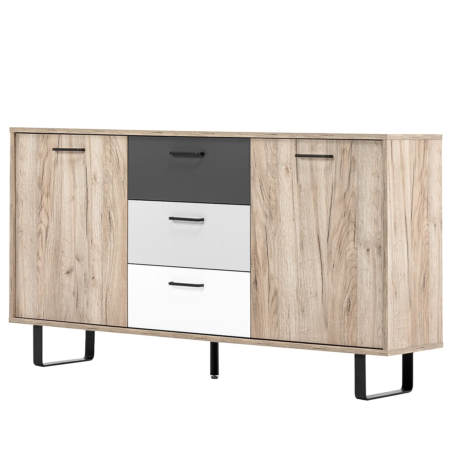 Norrwood Sideboard Brookton - Mehrfarbig / Eiche Dekor 1 Norrwood Sideboard Brookton - Mehrfarbig / Eiche Dekor
