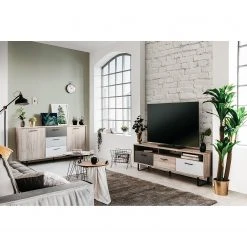 Norrwood Sideboard Brookton - Mehrfarbig / Eiche Dekor 26 Norrwood Sideboard Brookton - Mehrfarbig / Eiche Dekor -Wohnzimmermöbel boutique en ligne 1000202465 200124 09543900222 MOOD DETAILS P000000001000202465 mood