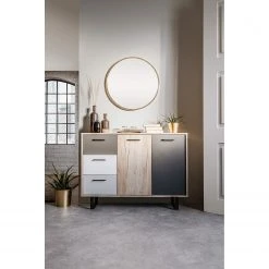 Norrwood Kommode Brookton III - Mehrfarbig / Eiche Dekor 16 Norrwood Kommode Brookton III - Mehrfarbig / Eiche Dekor -Wohnzimmermöbel boutique en ligne 1000202472 200124 09544200235 MOOD DETAILS P000000001000202472 mood