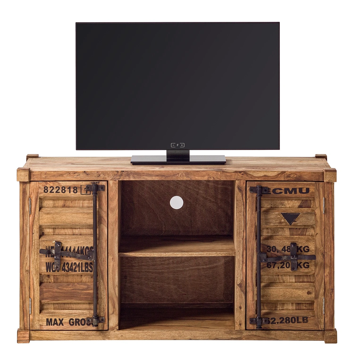 Wolf-Möbel TV-Lowboard Container - Sheesham massiv 5 Wolf-Möbel TV-Lowboard Container - Sheesham massiv – Bild 5