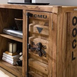 Wolf-Möbel TV-Lowboard Container - Sheesham massiv 37 Wolf-Möbel TV-Lowboard Container - Sheesham massiv -Wohnzimmermöbel boutique en ligne 1000202473 210127 06214300018 DETAILS P000000001000202473