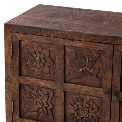 Wolf-Möbel Kommode Carving - Akazie massiv / Metall - Akazie / Schwarz 28 Wolf-Möbel Kommode Carving - Akazie massiv / Metall - Akazie / Schwarz -Wohnzimmermöbel boutique en ligne 1000202474 201008 14583000005 DETAILS P000000001000202474