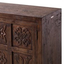 Wolf-Möbel Kommode Carving - Akazie massiv / Metall - Akazie / Schwarz 32 Wolf-Möbel Kommode Carving - Akazie massiv / Metall - Akazie / Schwarz -Wohnzimmermöbel boutique en ligne 1000202474 201008 14583000009 DETAILS P000000001000202474