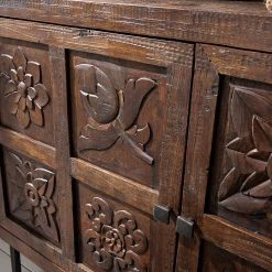 Wolf-Möbel Kommode Carving - Akazie massiv / Metall - Akazie / Schwarz 38 Wolf-Möbel Kommode Carving - Akazie massiv / Metall - Akazie / Schwarz -Wohnzimmermöbel boutique en ligne 1000202474 210127 06220500031 DETAILS P000000001000202474