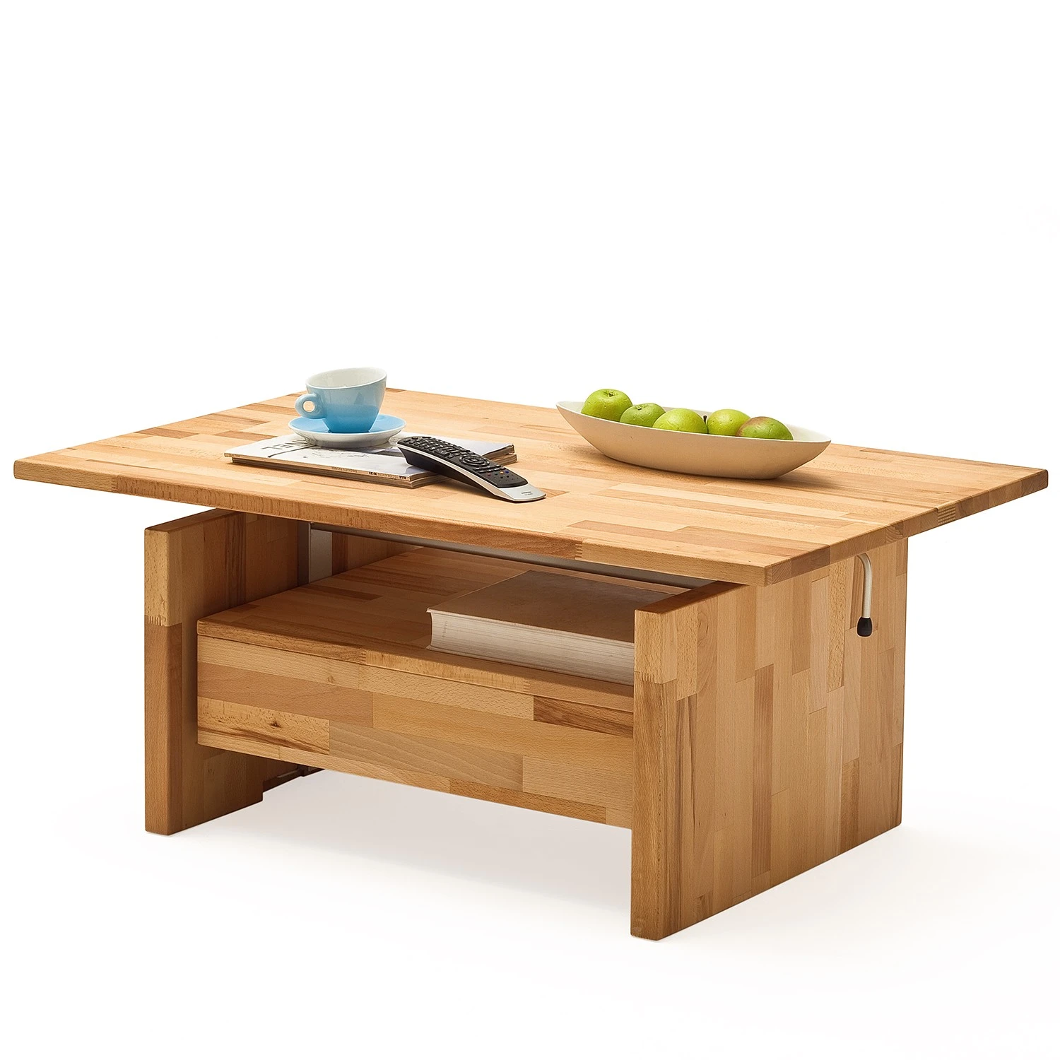 Loftscape Couchtisch Vasa - Höhenverstellbar - Kernbuche massiv 6 Loftscape Couchtisch Vasa - Höhenverstellbar - Kernbuche massiv – Bild 6