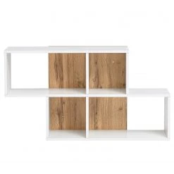 Schildmeyer Wandregal Padua - Weiß / Eiche Landhaus Dekor 6 Schildmeyer Wandregal Padua - Weiß / Eiche Landhaus Dekor -Wohnzimmermöbel boutique en ligne 1000202507 200123 09483800002 DETAILS P000000001000202507