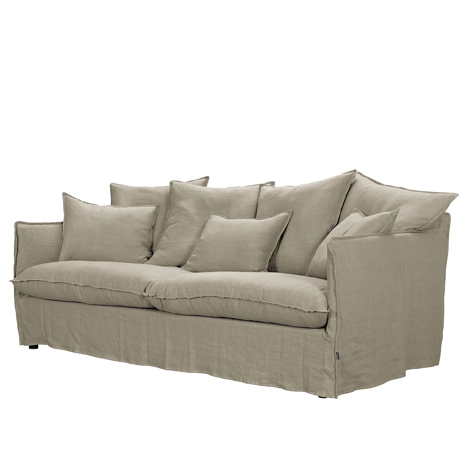 Studio Copenhagen Sofa Wassy I (3-Sitzer) - Matt Sandgrau 1 Studio Copenhagen Sofa Wassy I (3-Sitzer) - Matt Sandgrau